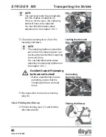 Предварительный просмотр 60 страницы Strider MX 3 Operating Manual