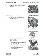 Предварительный просмотр 63 страницы Strider MX 3 Operating Manual