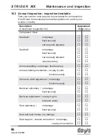 Предварительный просмотр 66 страницы Strider MX 3 Operating Manual