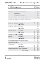 Предварительный просмотр 68 страницы Strider MX 3 Operating Manual