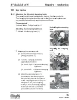 Предварительный просмотр 75 страницы Strider MX 3 Operating Manual