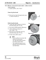 Предварительный просмотр 78 страницы Strider MX 3 Operating Manual