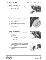 Предварительный просмотр 79 страницы Strider MX 3 Operating Manual