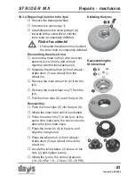 Предварительный просмотр 81 страницы Strider MX 3 Operating Manual