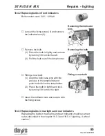 Предварительный просмотр 85 страницы Strider MX 3 Operating Manual