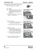 Предварительный просмотр 88 страницы Strider MX 3 Operating Manual