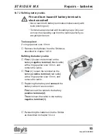 Предварительный просмотр 93 страницы Strider MX 3 Operating Manual