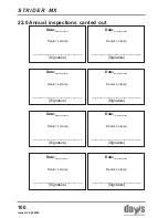 Предварительный просмотр 100 страницы Strider MX 3 Operating Manual