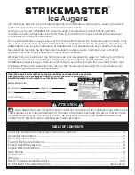 Preview for 2 page of STRIKEMASTER CHIPPER LITE Owner'S Manual