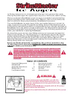 Preview for 2 page of STRIKEMASTER Strike-Lite II Operating Manual