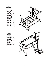 Preview for 5 page of STRIKER FOOSBALL CLASSIC SXF1004 Assembly Instructions Manual