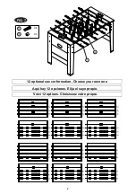 Preview for 7 page of STRIKER FOOSBALL CLASSIC SXF1004 Assembly Instructions Manual