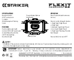 Предварительный просмотр 1 страницы Striker FLEXIT Manual