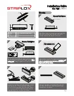 Предварительный просмотр 1 страницы Striplox Mini 120 Installation Manual