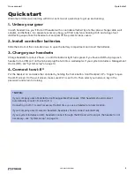 Preview for 6 page of STRIVR Pico G2 User Manual