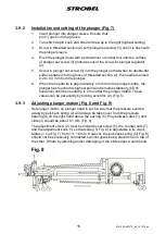 Предварительный просмотр 19 страницы Strobel 325-40D-TP Mechanic'S Instructions