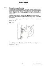 Предварительный просмотр 21 страницы Strobel 325-40D-TP Mechanic'S Instructions