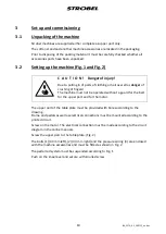 Предварительный просмотр 14 страницы Strobel 327D Operating Instructions Manual