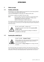 Предварительный просмотр 20 страницы Strobel 327D Operating Instructions Manual