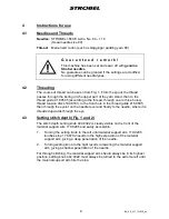 Preview for 13 page of Strobel 58-4 Operating Instructions Manual