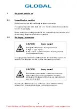 Preview for 9 page of Strobel GLOBAL BM 345 Operating Instruction