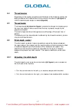 Preview for 17 page of Strobel GLOBAL BM 345 Operating Instruction