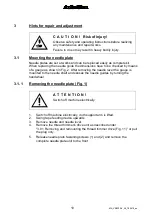 Предварительный просмотр 14 страницы Strobel VEB100-6 Mechanic'S Instructions