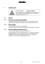 Предварительный просмотр 31 страницы Strobel VEB100-7 Mechanic'S Instructions