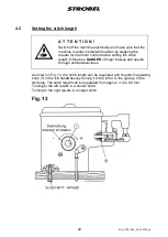 Предварительный просмотр 26 страницы Strobel VTD410EV Operating Instructions Manual