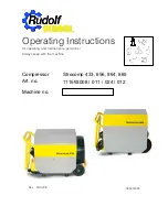 Предварительный просмотр 1 страницы Strobl Strocomp 433 Operating Instructions Manual