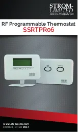 Strom SSRTPR06 Manual preview