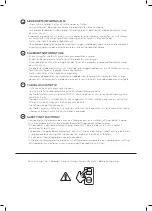 Preview for 3 page of STROMBERG LENO Assembly & Operating Instruction