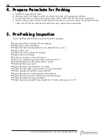 Preview for 12 page of Strong Enterprises Para-Cushion AcroPro Owner'S Manual