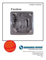 Strong Pools and Spas Freedom Owner'S Manual preview