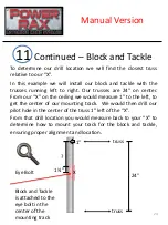 Предварительный просмотр 24 страницы Strong Racks PowerRax Double Bike Lift Manual