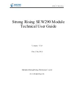 Preview for 1 page of Strong Rising SEW290 Technical User Manual