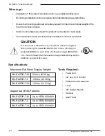 Предварительный просмотр 2 страницы Strong SM-RAZOR-T-L Installation Manual