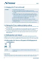 Preview for 8 page of Strong SRT 32HY4002N User Manual