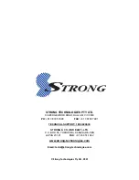 Preview for 40 page of Strong SRT 5020 User Manual