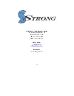 Preview for 25 page of Strong SRT 5432 User Manual