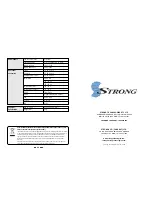 Предварительный просмотр 26 страницы Strong SRT 5492 User Manual