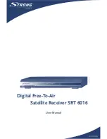 Preview for 1 page of Strong SRT 6016 User Manual