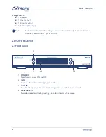 Предварительный просмотр 5 страницы Strong SRT 8010 User Manual