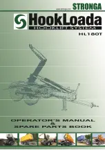 STRONGA HookLoada HL180T Operator'S Manual & Spare Parts Book preview