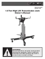 Strongarm 814B Owner'S Manual preview