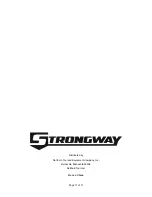 Preview for 11 page of Strongway 49939 Owner'S Manual