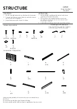 Предварительный просмотр 1 страницы STRUCTUBE CARME Assembly Instructions