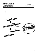 Preview for 3 page of STRUCTUBE CHELSA END TABLE Assembly Instructions Manual