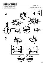 Preview for 4 page of STRUCTUBE CHELSA END TABLE Assembly Instructions Manual