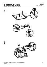 Предварительный просмотр 5 страницы STRUCTUBE DAVI Manual